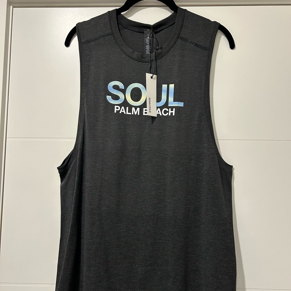 Women's Black Tank Top Lululemon Soul Cycle Small S